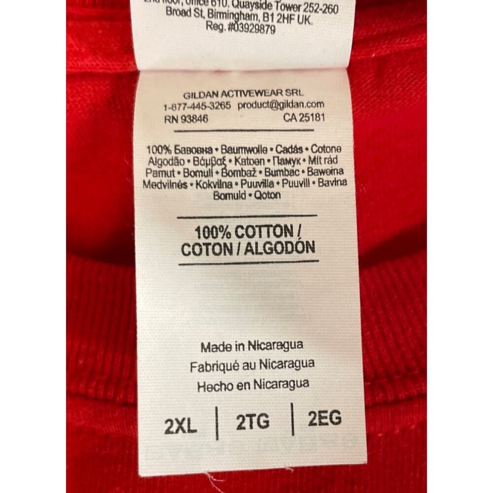 I don't need therapy, I just need to play golf Red T-shirt Mens Size 2XL - Picture 6 of 6